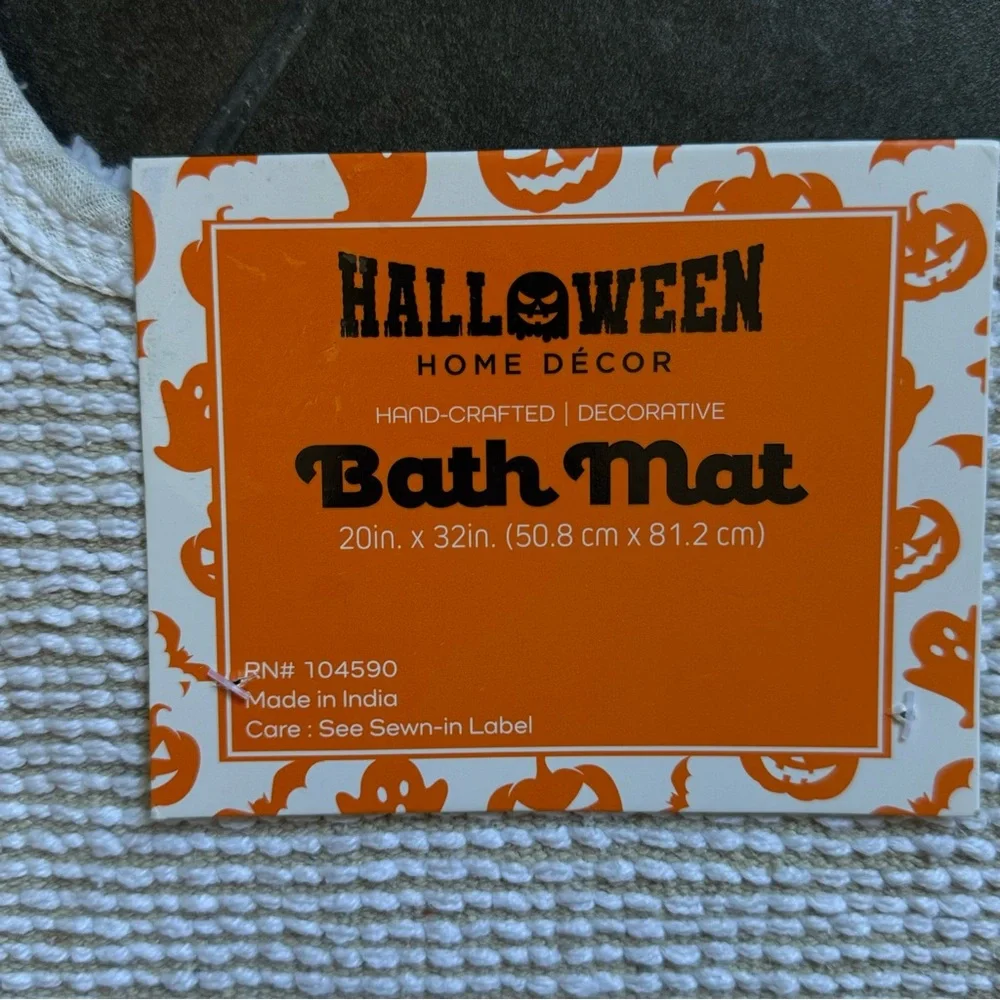 Ghost Bath Mat - White